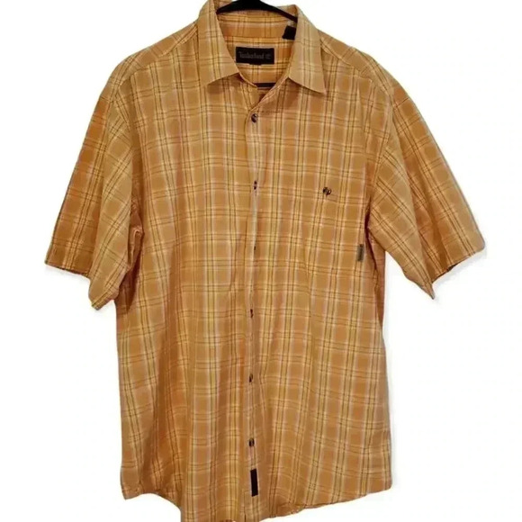 Timberland Men's Short Sleeve Button Up Shirt - Picture 7 of 7